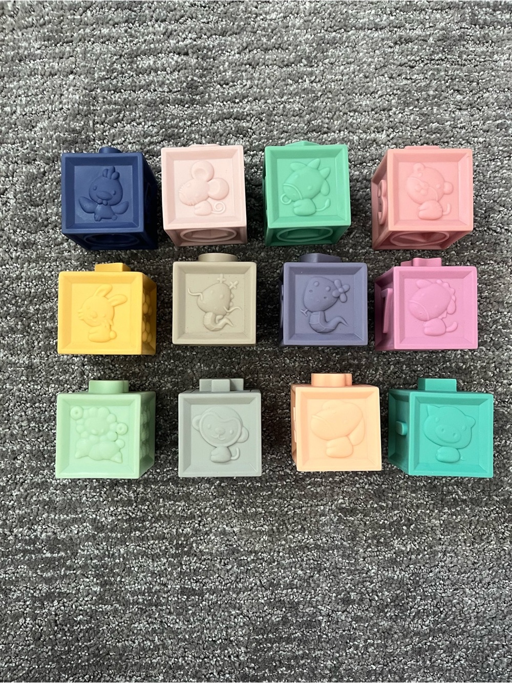 Stackable Soft Baby Building Blocks - Picture 6 of 9